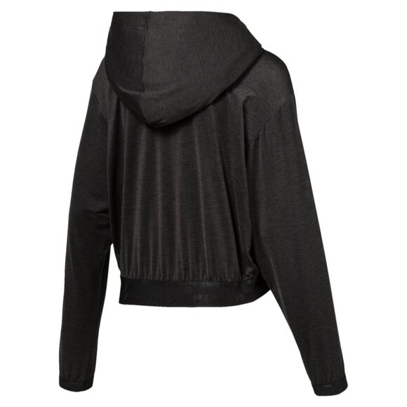 Puma Soft Sport Drapey Hooded Zip Up Jacket - Picture 4 of 14